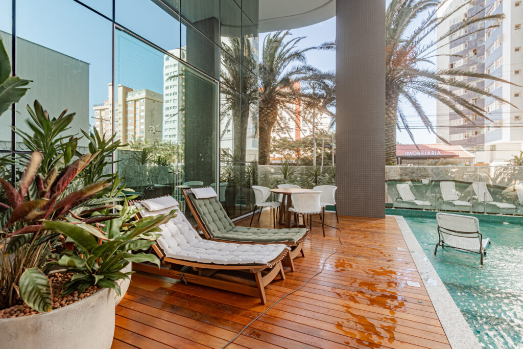 Piscina do Dall Acqua em Torres RS